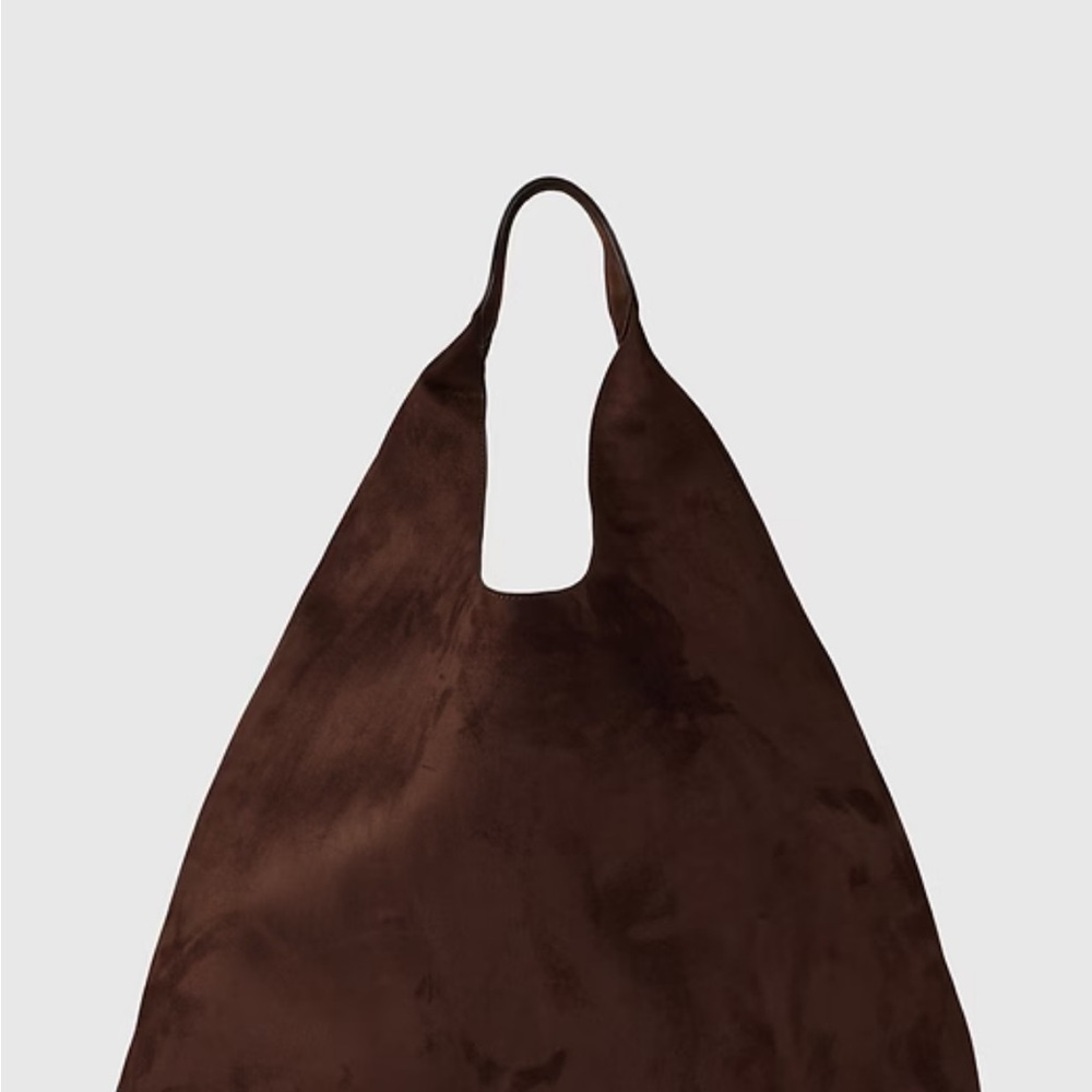 GAP Vegan Suede Slouchy Tote Bag
